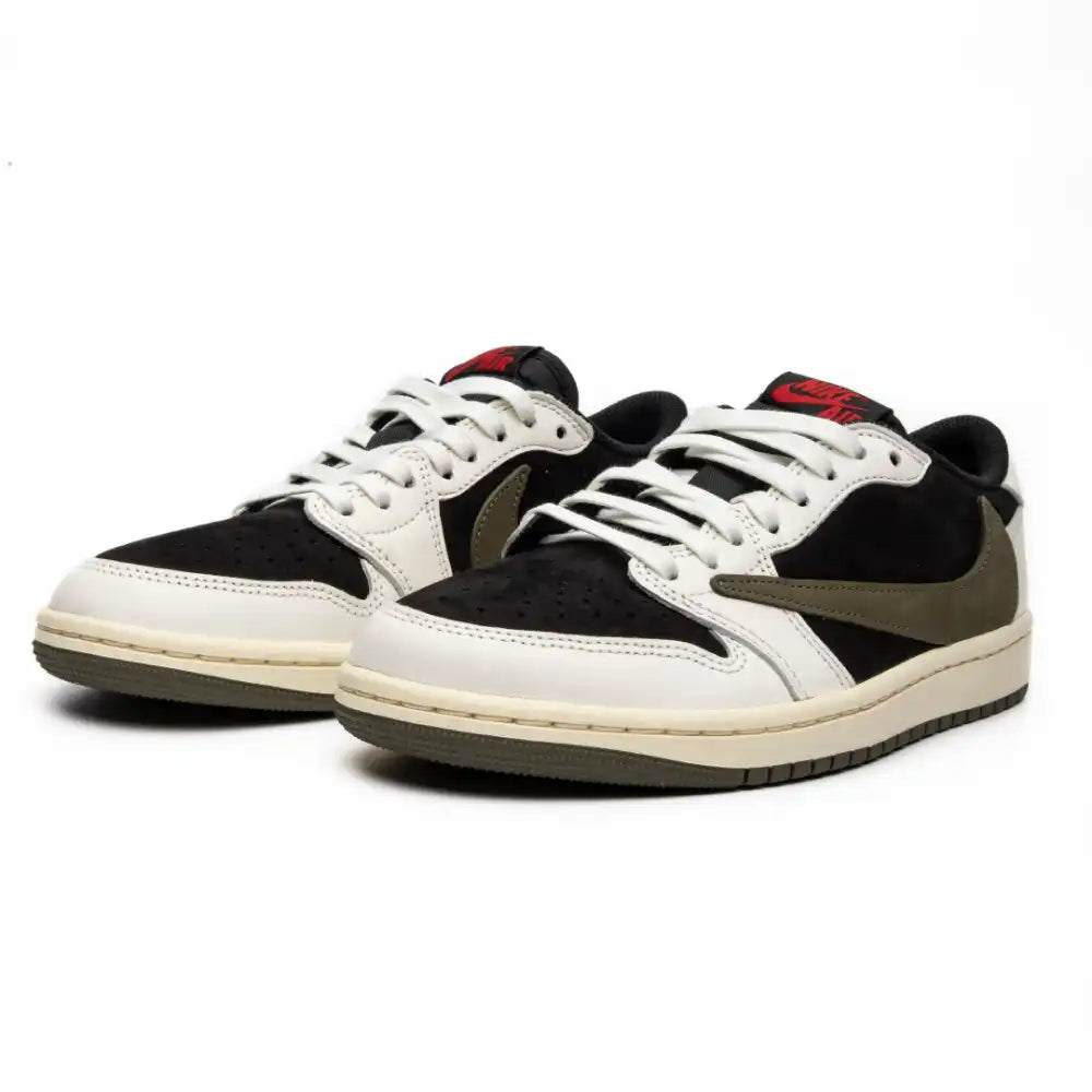 Retro Low Top Sneakers - Low Olive