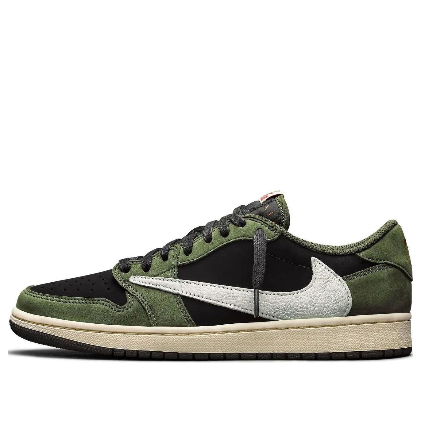 Retro Low Top Sneakers - Olive Green Edition